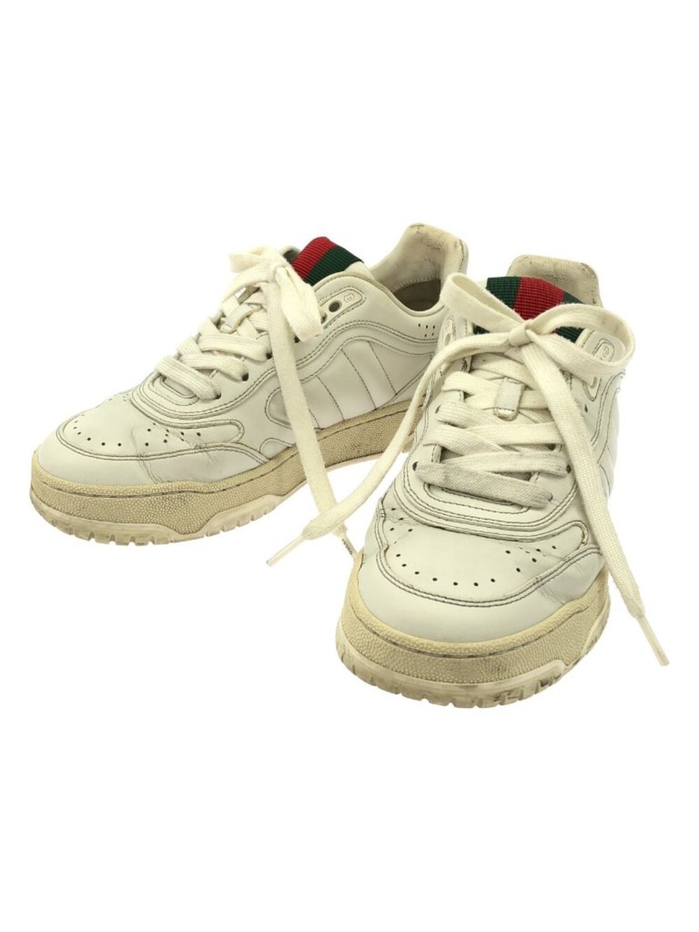 Gucci Re Web Low-Cut Sneakers White